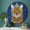 Cat Diamond Painting Coffee Tassels Special Shape Partial Drills Home Decor