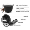 i cafilas 6 pcs Refillable Capsules Reusable Replacement Coffee Pod Coffee