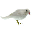 Small Artificial Bird Feather Realistic Sparrow Garden Tree Ornament 15cm