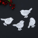 Bird DIY Metal Embroidery Puzzle Stencil Scrapbook Craft Cutting Die