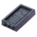 Mini Digital LCD Auto Car Truck Dashboard Date Time Calendar Clock Black