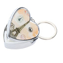 Emboss Waterproof Pill Case Bottle Mini Pill Box Holder Keychain Container