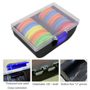 20x Fishing Kit Fishing Line Foam Board Winding Coil Fishing Spools w/ Pins