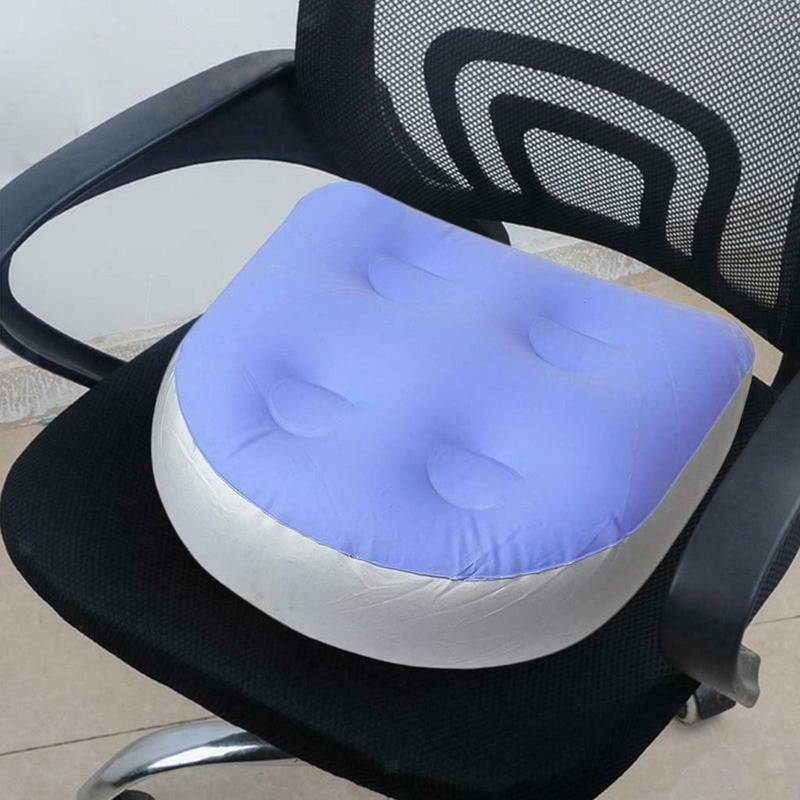 2PC Spa Booster Seat Hot Tub Cushion Pillow Pad Inflatable with Suction Cup Grip