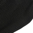 Ladies Superb Summer Sun Beach Floppy Derby Hat Wide Large Brim Straw - Bla