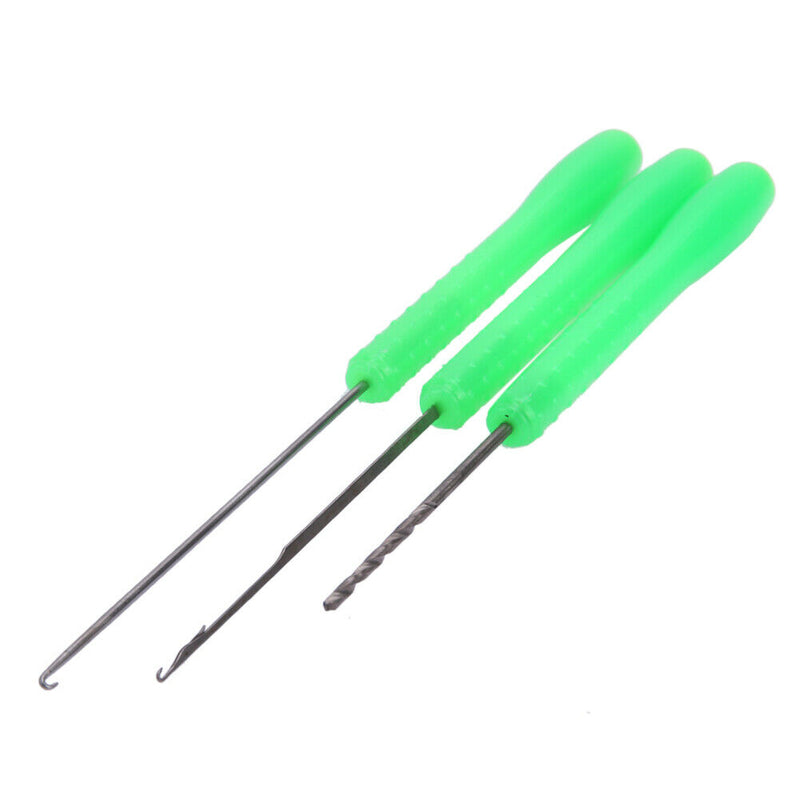 4 in 1 Combo Set Carp Fishing Rigging Bait Needle Kit Tool Drill Tackle