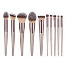 10x Kabuki Makeup Brushes Make Your Eye Makeup 360 Degrees Without Dead Ends,