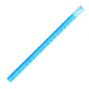 Creative Three Edged Ruler Triangular ScaleClear CrystalMeasuring Ruler Tool B3C