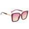 2x Square Fashion Cat Eye Sunglasses Oversized Summer Designer Sun Glasses