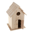 Wood Bird House Birdhouse  Bird Nest Nesting Box