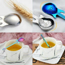 5 Pcs Guitar Coffee Teaspoons Spoon, Musical Demitasse Spoon Stainless Stee N3B6
