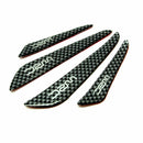 4 x Car Door Bumper Decorative Black Anti-Collision Protector Bar Anti-rub Strip