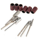 6Pcs Nail Bits Set Sanding Band For Electric Nail File/Drill O5T9