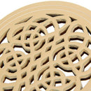 Wood Wooden Acoustic Guitar Soundhole Cover Block for 40'' 41'' Guitar