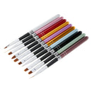 10pcs/set UV Gel Nail Art Brush Polish Painting Pens For Salon Manicure DIY