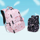 Large School Bag Cute Student School Backpack Printed Waterproof Backpack P