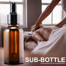 60ML Essential Oil Sub-bottle Empty Bottles Glass Dropper Bottle Travel Portable