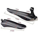 1Pair High Strength Bicycle Mudguard Mountain Bike Front Rear Quick Release E8F9