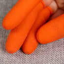 100PCS Prevent Slip Rubber Finger Cots Protector Fingertip Gloves Anti Static ty