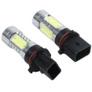 2x 12W HID Auto Lamp COB LED projector bulb P13W Fog Light D6L9