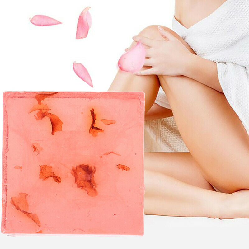 1Pc Rose Vaginal Itching Odor Soap Natural Wash Stops The Private Itching O_ Kw