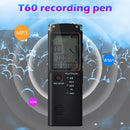 T60 Mini Recording Pen Built-in Mic Rechargeable Audio Recorder (8GB)