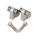 Set Of Chrome ROLLER String Retainer Trees For Electic Guitar/Bass Parts