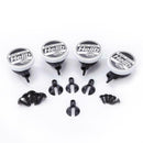 RC Car 4 Round LED Light Cover for 1:10 RC Crawler for Traxxas TRX-4 Axial  G1E9