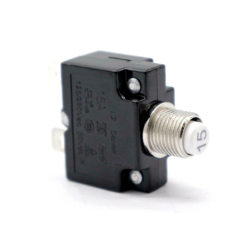 125/250V AC 50V DC 5A/10A/15A/20A/30A Circuit Breaker Overload Switch Fuse