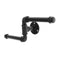 Toilet Paper Holder Matte Black, Toilet Tissue Roll Holders Dispenser Hangers
