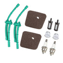 10pcs/set Air Filter Fuel Line Spark Plug for STIHL FS38 FS45 FS45C FS55