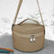 Zipper Closure Portable Canvas Waterproof Carry Bag Buddhism Singing Bowl Round