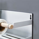 Kitchen Shelf Refrigerator Side Magnetic Absorption Storage Rack