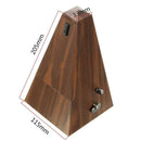 Mechanical Metronome Wooden Color Music Timer For Piano Guitar Violin Guzhe