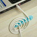 2Pack Cable Clip Organiser Desk Tidy  Cable Holder Wire Lead
