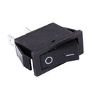 5Pcs SPST On Off Black Snap in Boat Rocker Switch AC250V/15A 125V/20A S6V6