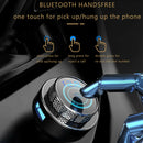 Bluetooth 5.0 ABS Accessories Fast Charge For Car FM Transmitter Hands Free