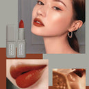 3x Sexy Nude Color Moisturizer Velvet LipStick Lasting Nutritious Matte Lipstick