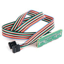 Audio Adapter Cable 2 USB PC Computer Case 6.8cm Front Panel USB Audio Cable Bj