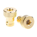 2Pcs BNC female jack to SMA male plug RF connector straight goldplatingadapterR6