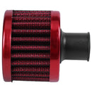 12mm Oil Crankcase Valve Breather Air Filter Fuchsia H1H4