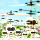 Induction Aircraft Infrared Sense Remote Control Suspension Gift O6V3