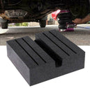 Universal Car Repair Square Slotted Frame Rail Floor Rubber Guard Jack Pad Y7D1