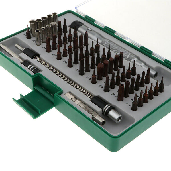 Precision Screwdriver Kit (60 Screwdriver Bits) for Computer, Smartphone, and