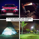 8 Inch 60W LED Work Light Bar IP67 Off Road Spotlight Floodlight Fog Lamp A