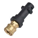 1pc 1/4" Pressure Washer Foam Lance Adapter Connetor For Karcher K2 K3 Accs