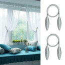 Wall Mounted Curtain Holdbacks Curtain Buckle Strap Office For Home L4O8