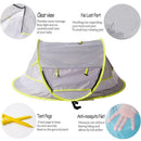 Baby Beach Tent UV Protection Foldable Mosquito Net Outdoor Camping Tents