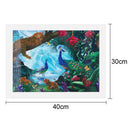 Leopard Peacock 5D Diamond DIY Painting Craft Kit Home Decor