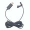 2.5mm Lavalier Lapel Microphone Omnidirectional Mic For Smartphone PC Computer